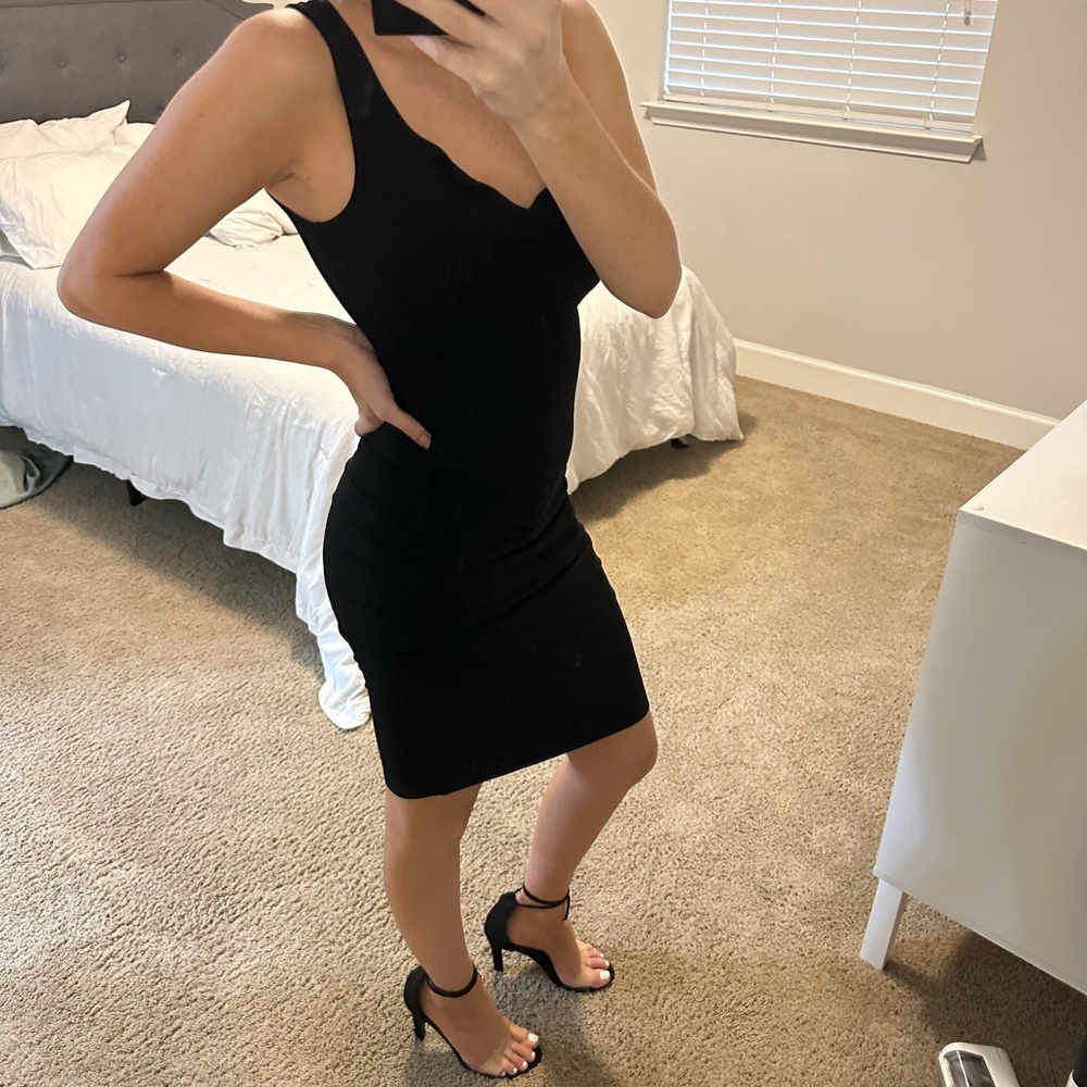 Simple black dresses, TWO